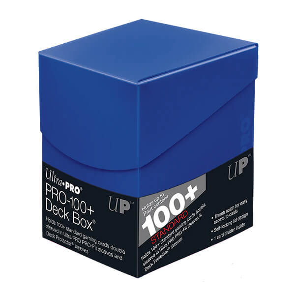 Krabička na karty UltraPro Deck Box 100+ - Pacific Blue