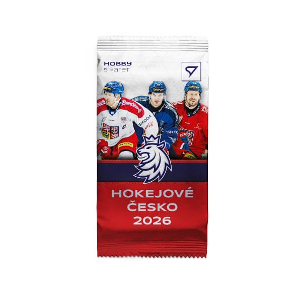 Hokejové karty Hokejové Česko 2026 Hobby balíček