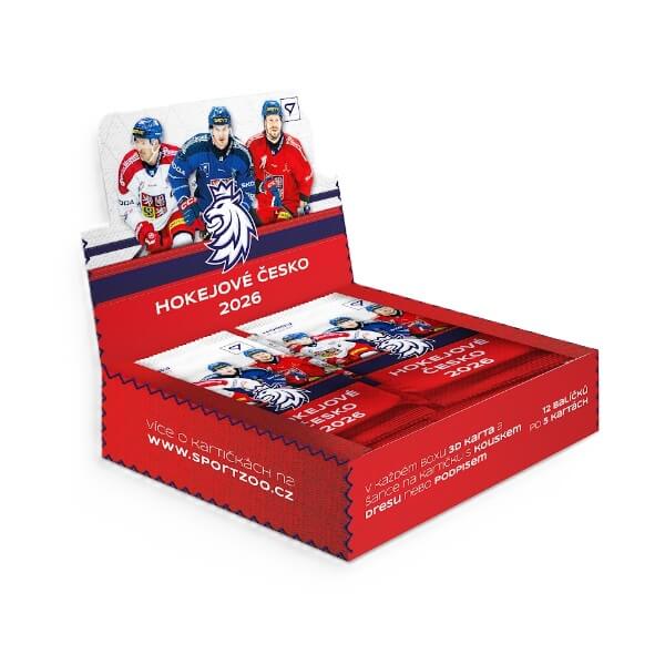 Hokejové karty Hokejové Česko 2026 Hobby Box