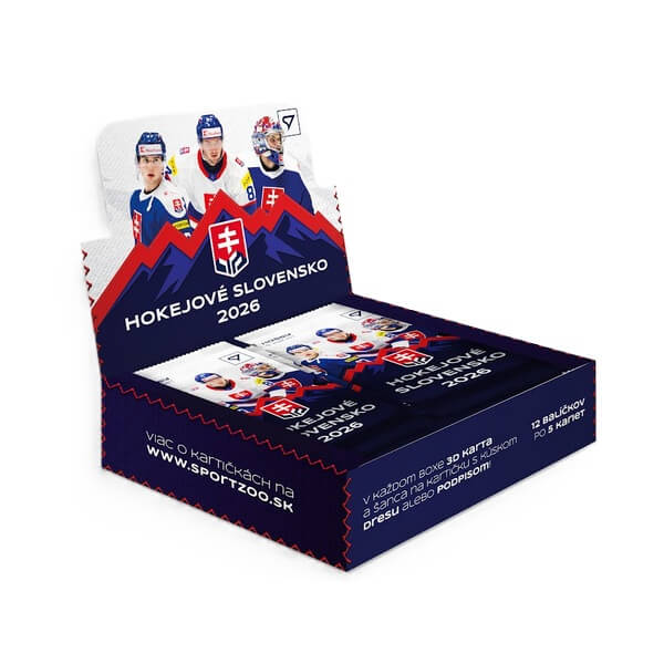Hokejové karty Hokejové Slovensko 2026 Hobby Box