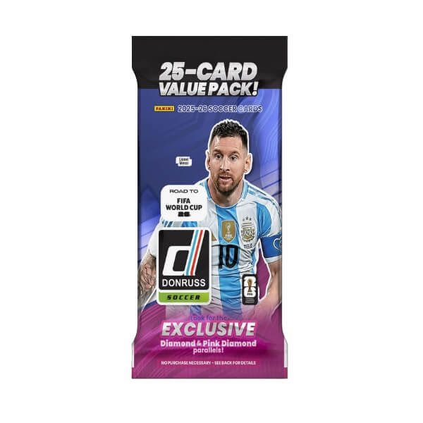 2025/2026 Panini Donruss Road to FIFA World Cup Fat Pack - fotbalové karty