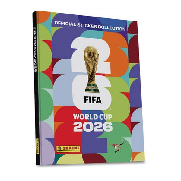 FIFA World Cup 2026 - Album na fotbalové samolepky s pevnými deskami