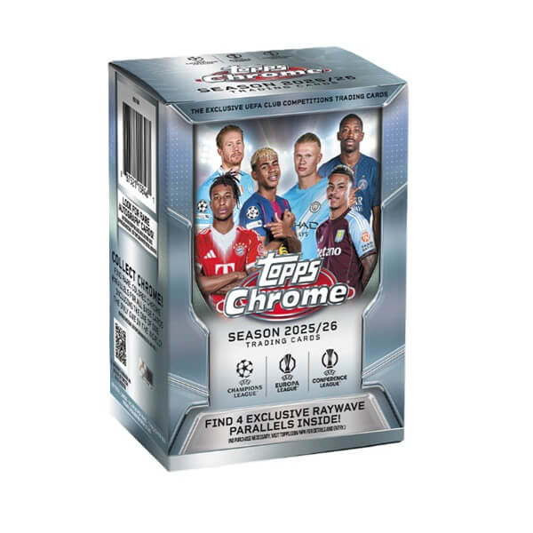 2025-2026 Topps Chrome UEFA Club Competitions Blaster Box - 2. jakost