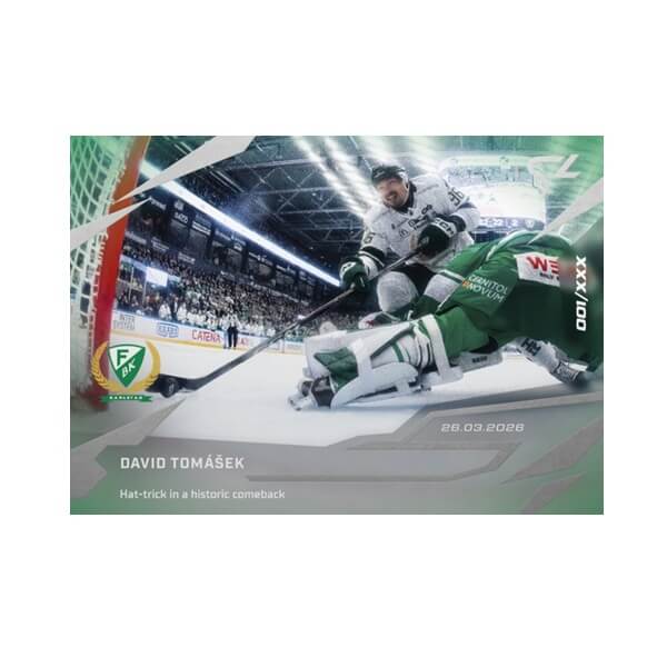 Hokejová karta Live švédská HL 2025-2026 - L-47 David Tomášek