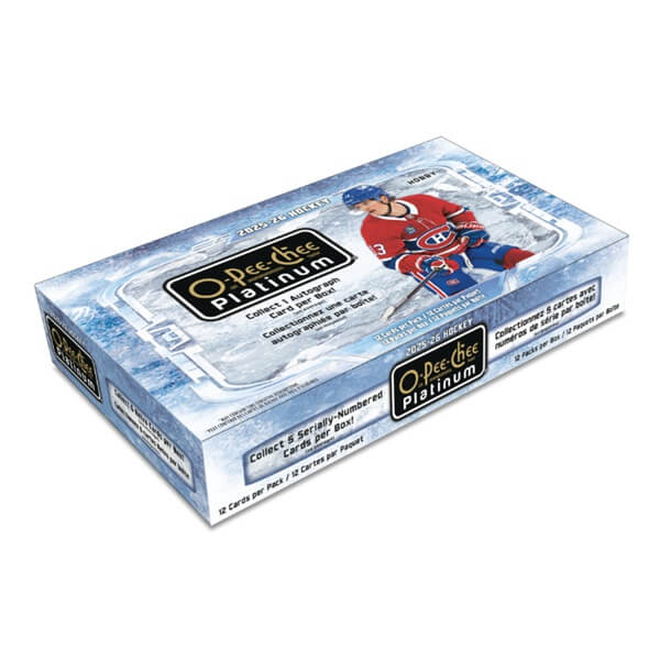 2025-2026 NHL UD O-Pee-Chee Platinum Hobby Box - hokejové karty