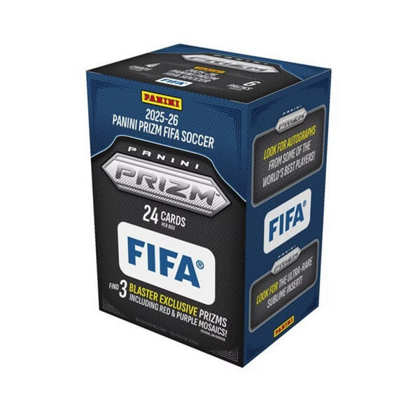 2025-2026 Panini Prizm FIFA Soccer Blaster Box - fotbalové karty