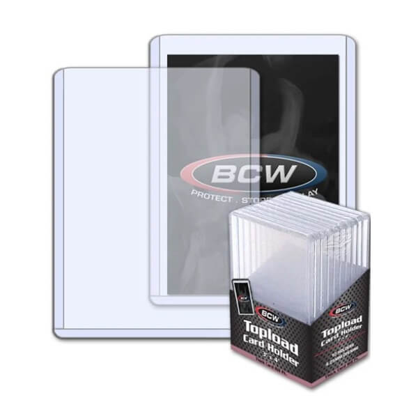 Toploader BCW 3x4 Thick Cards 168 PT - 10 ks