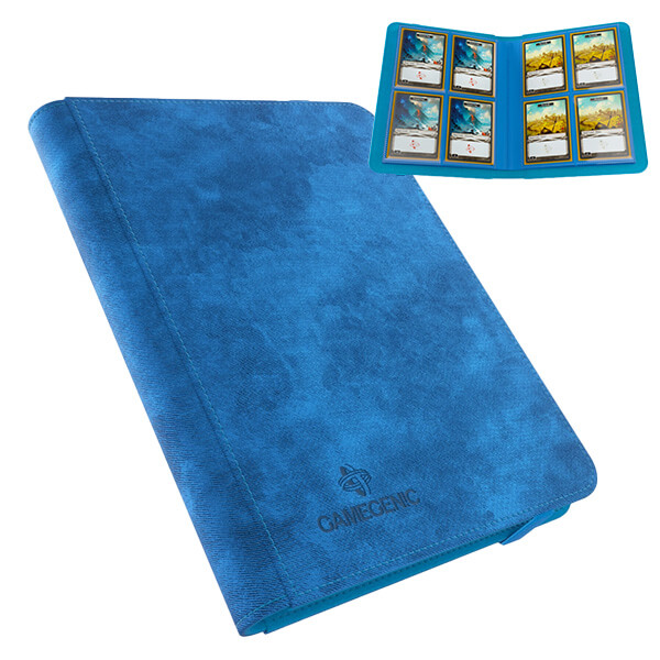 Album na karty Gamegenic Prime 4-Pocket - Blue
