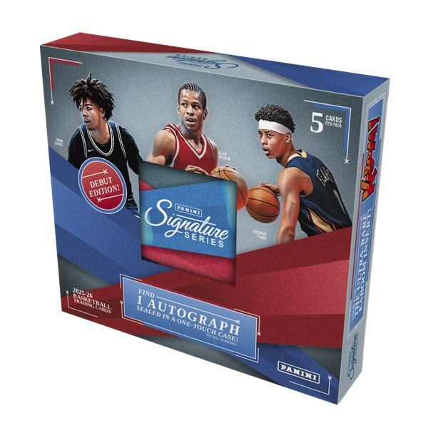 2025-2026 NBA karty Panini Signature Series Basketball Hobby Box