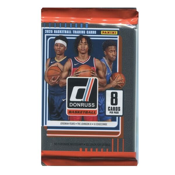 2025-2026 NBA karty Panini Donruss Basketball Hobby balíček