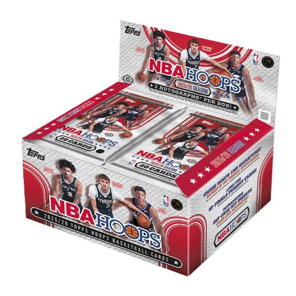 2025-2026 NBA karty Topps Hoops Basketball - Jumbo Hobby Box