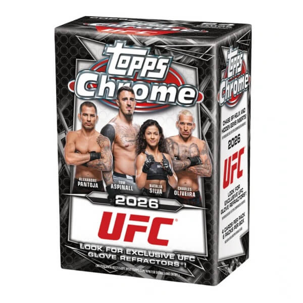 Topps UFC Chrome Blaster Box 2026 - sběratelské karty MMA