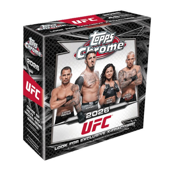 Topps UFC Chrome Mega Box 2026 - sběratelské karty MMA