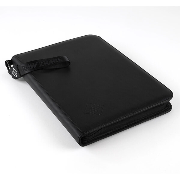 Album na karty Raw2Rare 9-Pocket ZipBinder 360 Black