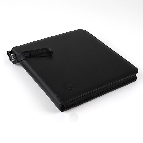 Album na karty Raw2Rare 12-Pocket ZipBinder 480 Black