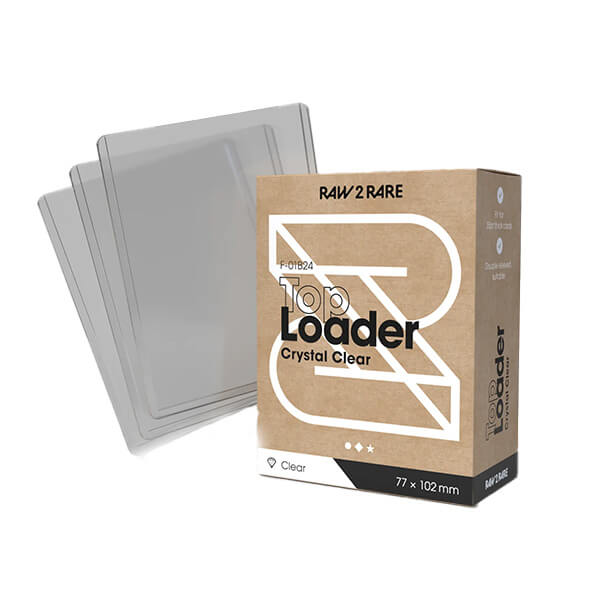 Toploader Raw2Rare 3x4 Regular Toploader - 24 ks
