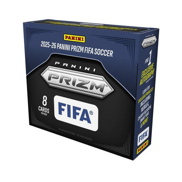 2025-2026 Panini Prizm FIFA Soccer Choice Box - fotbalové karty