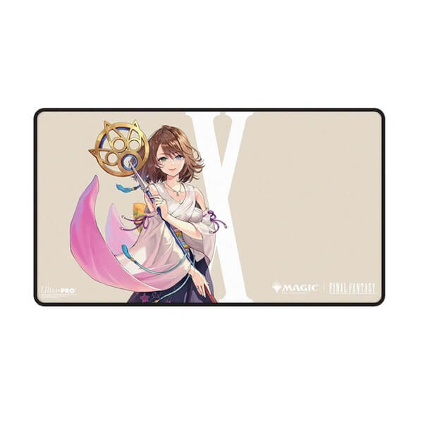 Hrací podložka Black-Stitched Playmat Magic: The Gathering Final Fantasy - Yuna, Grand Summoner
