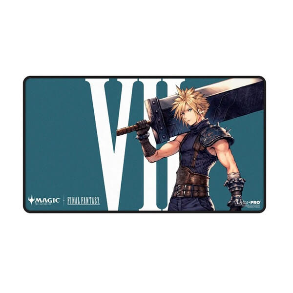 Hrací podložka Black-Stitched Playmat Magic: The Gathering Final Fantasy - Cloud, Ex-Soldier