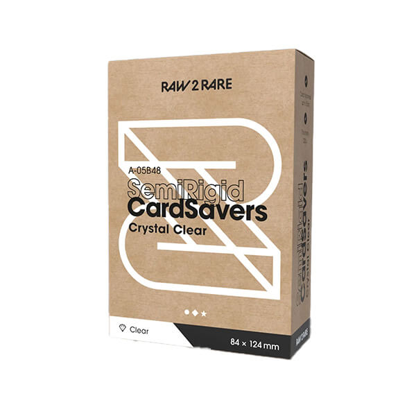 SemiRigid Card Savers Raw2Rare polotuhé obaly na karty - 48 ks