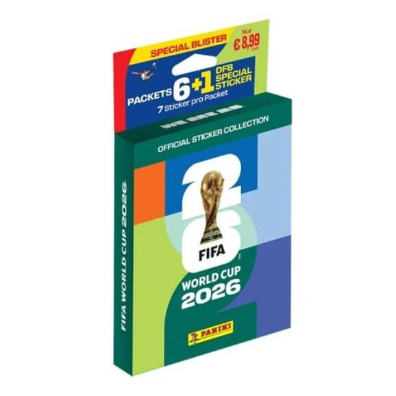 FIFA World Cup 2026 Eco Blister malý - fotbalové samolepky
