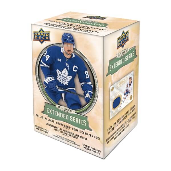 2025-2026 NHL Upper Deck Extended Series Blaster Box - hokejové karty
