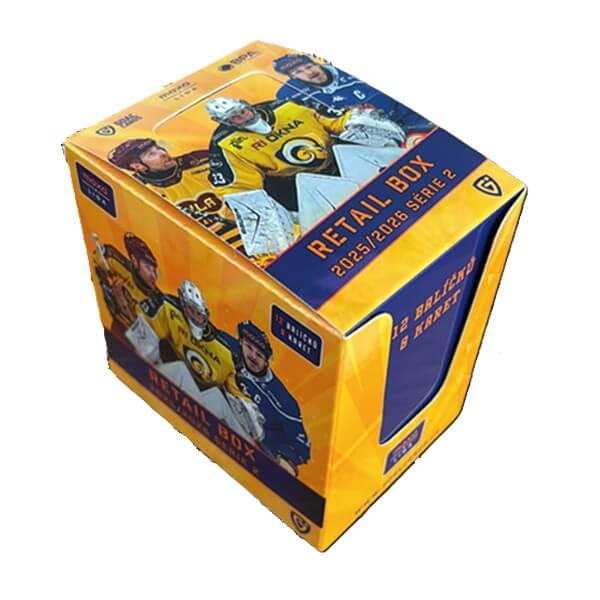 Hokejové karty Maxa liga 2025-2026 Série 2 Retail box