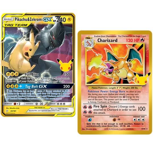 Pok&eacute;mon karty 30th Anniversary Celebration Charizard