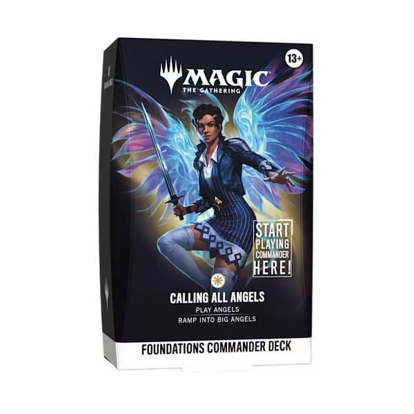 Magic The Gathering Reality Fracture Foundations Commander Deck - Calling All Angels