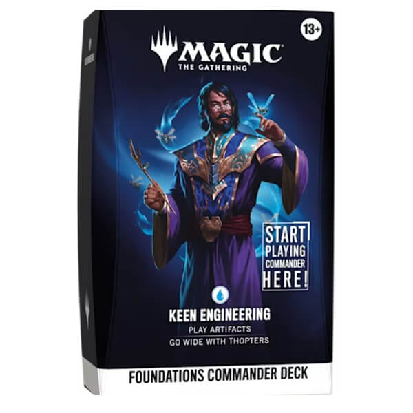 Magic The Gathering Reality Fracture Foundations Commander Deck - Keen Engineering
