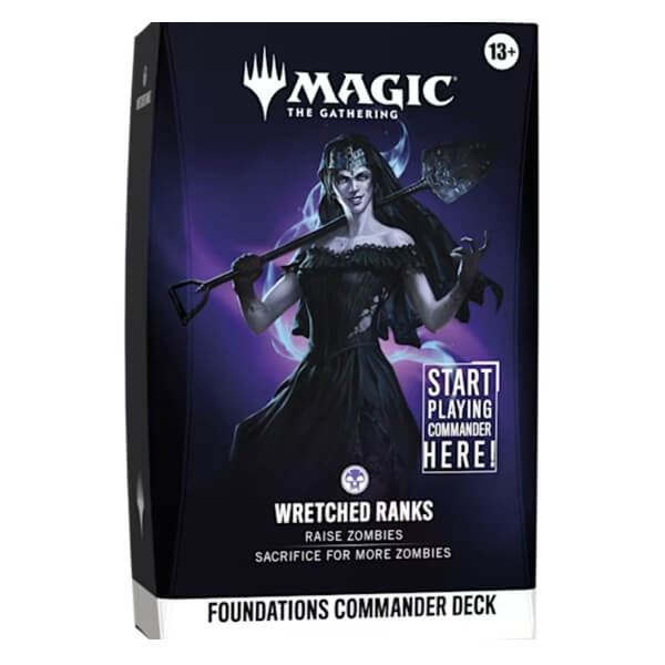 Magic The Gathering Reality Fracture Foundations Commander Deck - Wretched Ranks