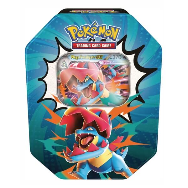 Plechovka Pokémon Ascended Heroes Tin - Mega Feraligatr ex
