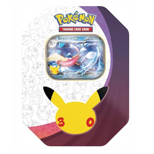 Plechovka Pokémon 30th Celebration Tin - Greninja ex