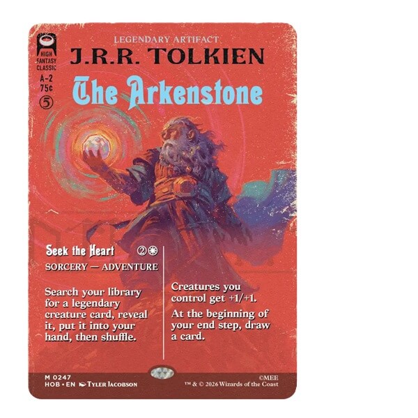 Sběratelské karty The Hobbit Book Cover Sběratelské karty The Hobbit Book Cover
