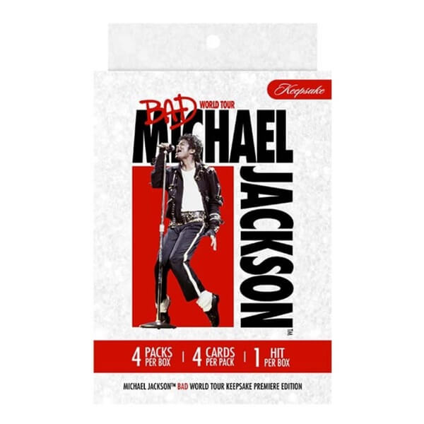 2026 Michael Jackson Bad World Tour Keepsake Premiere Edition Mini Box