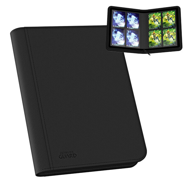 Album na karty Ultimate Guard 4-Pocket ZipFolio XenoSkin Black