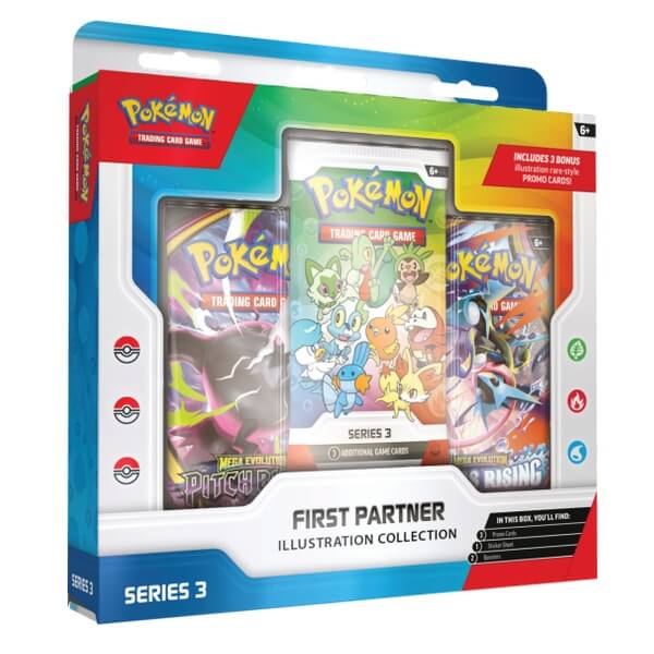 Pokémon First Partner Illustration Collection - Series 3 - 2. jakost