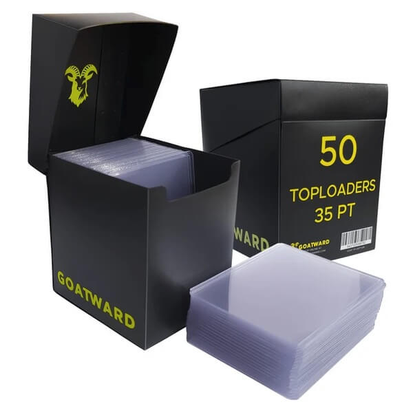 Toploader Goatward 3x4 - 50 ks a krabička na Toploadery