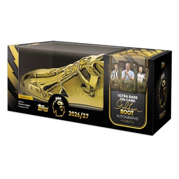 2026-2027 Topps Flagship Premier League Golden Boot Tin - fotbalové karty