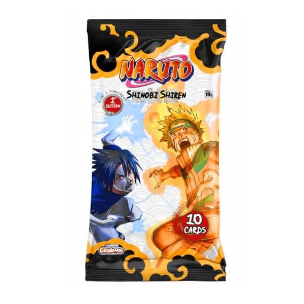 Naruto Mythos TCG: Set 2 - 1st edition Shinobi Shiren Booster Balíček