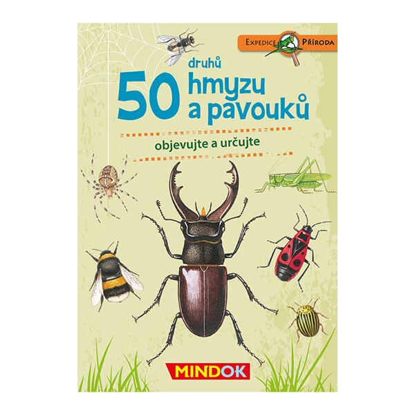 Expedice příroda: 50 druhů hmyzu a pavouků