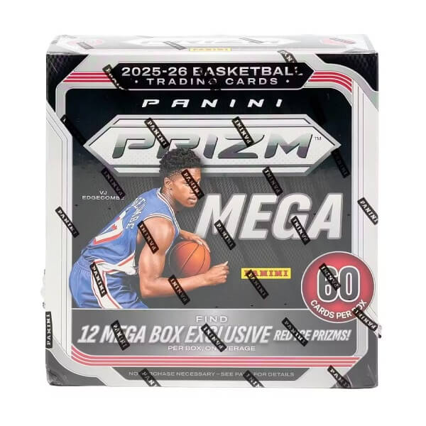 2025-2026 NBA karty Panini Prizm Basketball Mega Box