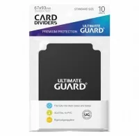 Balení černých oddělovačů na karty Ultimate Guard