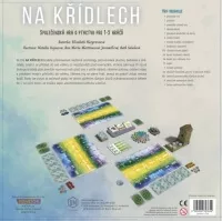 Desková hra Na křídlech - zadní strana krabice