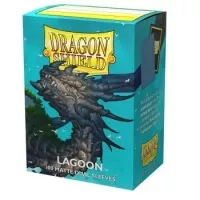 Lagoon Obaly na karty dragon shield modré matné