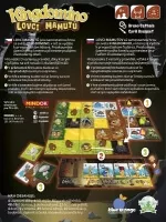 Kingdomino: Lovci mamutů - zadní strana krabice