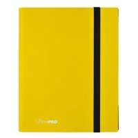 UltraPro Eclipse 9-Pocket PRO-Binder Lemon Yellow