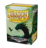 Balení obalů dragon shield matné zelené syté na mtg a pokémon