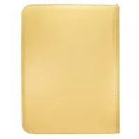 Album na karty UltraPro Vivid 9-Pocket Yellow - zadní strana