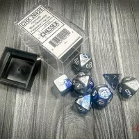 Sada 7 kostek Chessex v krabičce